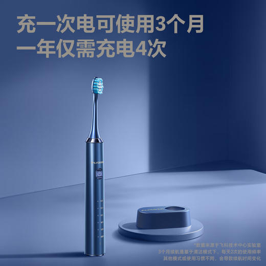 飞科（FLYCO）电动牙刷成人FT7205宝石蓝 商品图3
