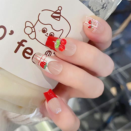 纪念日百货X-603指尖烘焙穿戴美甲假指甲159854278 商品图3
