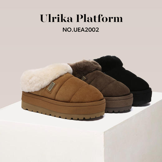 澳洲EVEARU钢标米其林厚底家居拖鞋 雪地靴 UEA2002 商品图0