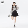 P&X设计师女装冬季小个子显瘦百搭A字半身短裙 824407093 黑色 商品缩略图1