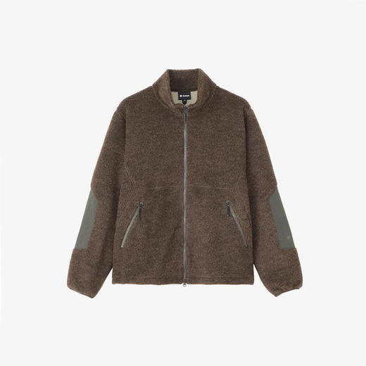 Goldwin Wool Boa Fleece Full Zip 中性款羊毛抓绒保暖夹克 商品图3