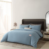 红豆/HONGDOU | 全棉素色双拼四件套-慢时光（蓝）200*230cm HD-T240306 商品缩略图2