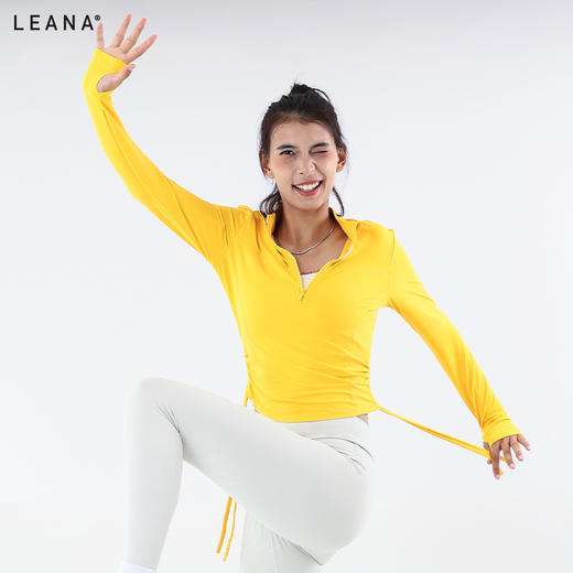LEANA运动休闲运动百搭时尚运动长袖不含胸垫LN1082 商品图1