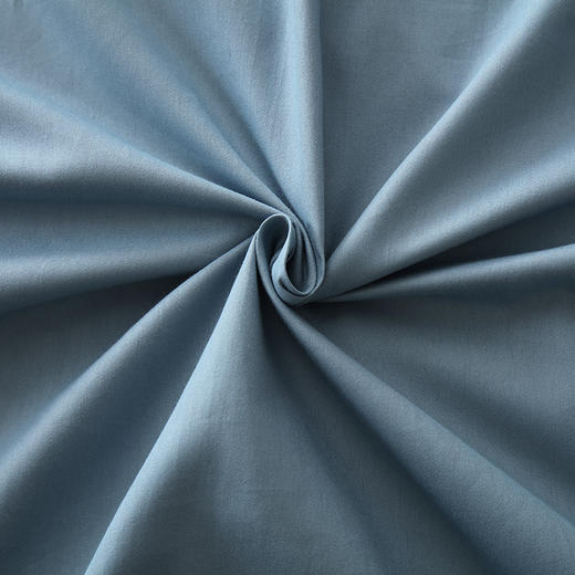 红豆/HONGDOU | 全棉素色双拼四件套-慢时光（蓝）200*230cm HD-T240306 商品图3