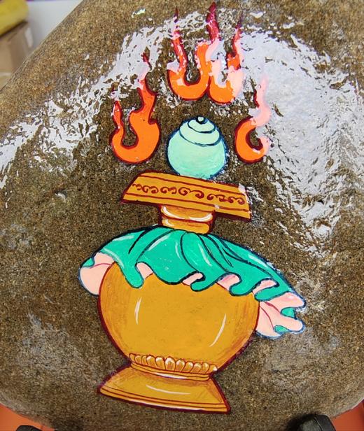 【福地色达】非遗彩绘石刻【虚拟卡券勿拍！】 商品图9