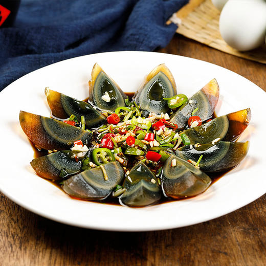 【神丹微信】流心特大皮鸭蛋70g*15枚 商品图3