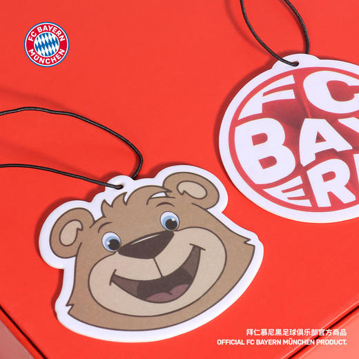 【官方正版】拜仁慕尼黑足球俱乐部 | Berni队徽款香薰挂片车载挂件周边 商品图1