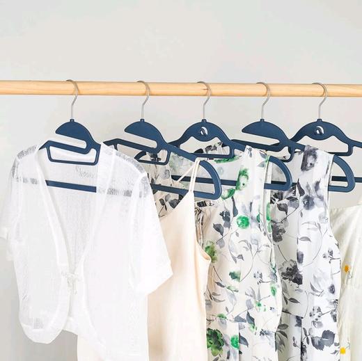 Member's Mark 多功能橡胶漆防滑衣架 50个 深蓝色 商品图2