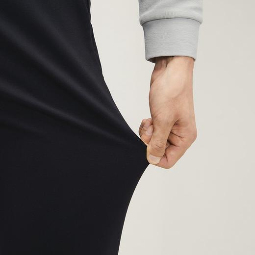 【 针织弹力】柒牌男士休闲裤2024秋冬新款商务通勤上班直筒长裤127H72320 商品图2