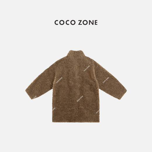 COCO ZONE 秋冬100绵羊毛立领长袖外套保暖上衣CC2C2243 商品图1