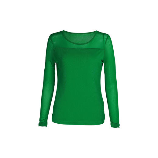 新月蓝弹力网纱T恤 | 杨丽萍老师同款 | 六色齐全 | 现货加急发 商品图12