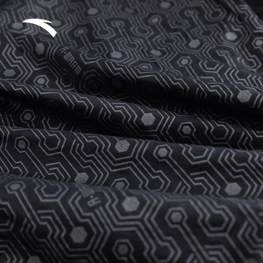 安踏防泼水外套丨梭织运动上衣男冬季新款连帽夹克上衣152447617N 商品图4