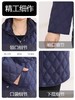 A6066妈妈春秋外套轻薄羽绒棉服加肥加大码中老年人棉衣女奶奶秋冬棉袄 商品缩略图1