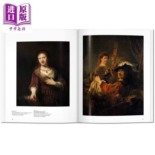 【中商原版】伦勃朗 英文原版 Rembrandt 商品图3