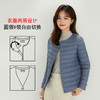 【新款轻薄羽绒服】白鸭绒秋冬季内胆 圆领V领两穿大码修身短款外套 商品缩略图13