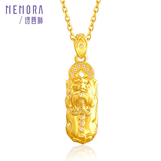 18K金吊坠貔貅纳福新中式K金吊坠女款MEMORA诗普琳KPE04501（线上专供） 商品图4