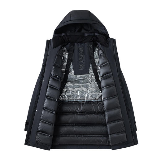 【连帽可脱卸】罗蒙秋冬纯色简约男士羽绒服休闲百搭羽绒服男潮流男士外套 商品图5