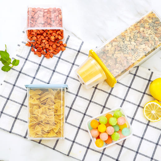 【乐博】米梨DOOR Mini储物盒套装（中）- 5件套-米黄 商品图0