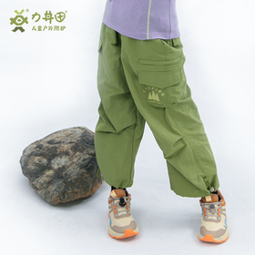 儿童户外秋冬款 防泼水轻量化吸湿亲肤感长裤 L2431S058CBGN