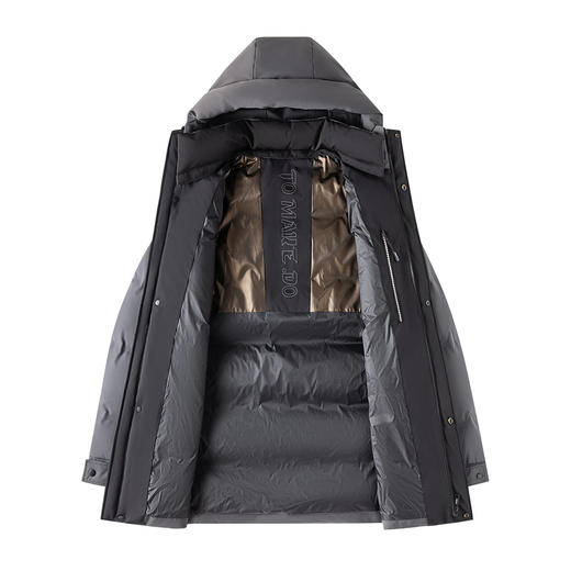 【可脱卸领 连帽】罗蒙秋冬季男士羽绒服外套男时尚羽绒服男连帽男士外套 商品图3