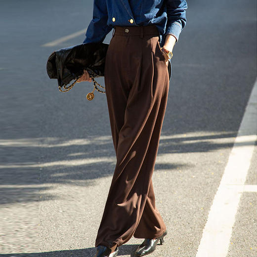 馥迦宽松直筒西装裤 商品图5