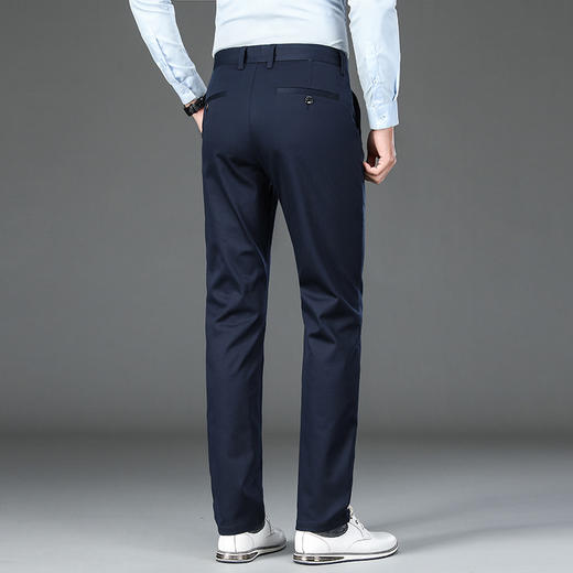 【冬装新品】男士加绒休闲裤冬季弹力宽松直筒长裤2024秋冬款加厚商务西装裤子！ 商品图2