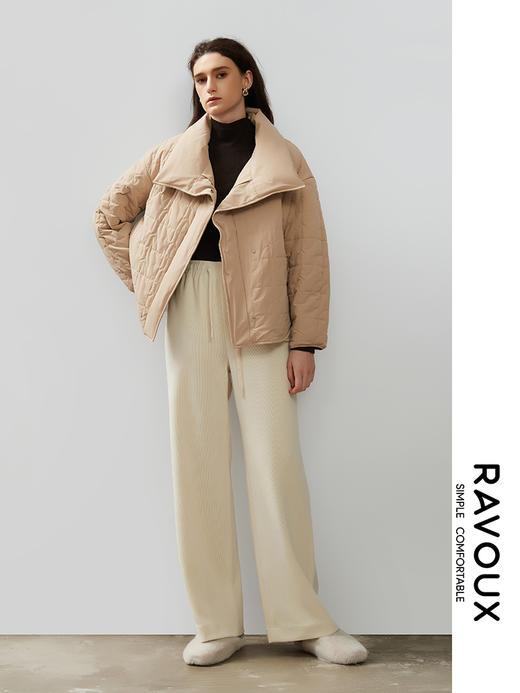 264289908阔版短款轻薄鹅绒服 商品图2