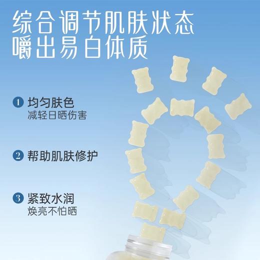 【保税仓】UNICHI烟酰胺玫瑰果亮肤小熊软糖 60粒/盒新版 商品图2