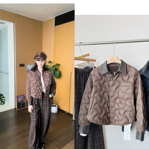 【必入单品】噢蜜ooomeooo超轻设计款羽绒服 商品图0