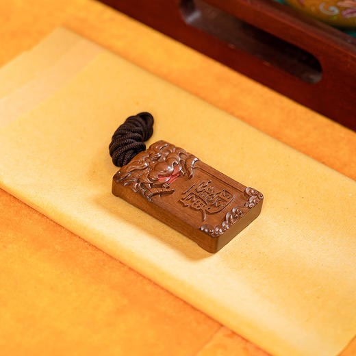 天然雷击木太歲牌新年顺顺吊坠装饰男女同款 商品图1