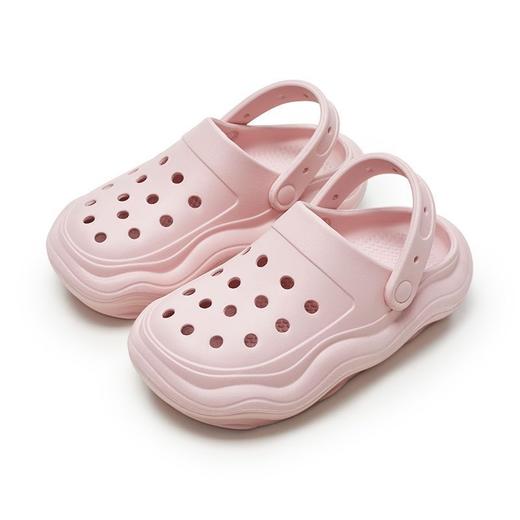 【随意搭都有型，厚底两穿洞洞鞋】优调新款包头洞洞鞋，变EVA材质轻盈舒适，不易脏冲洗方便，厚底增高情侣外穿防滑休闲沙滩鞋半拖鞋QQ 商品图6