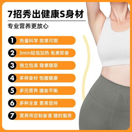 【尝鲜推荐】暴肌独角兽7天控卡全餐 常温保存 开袋即食 商品图2