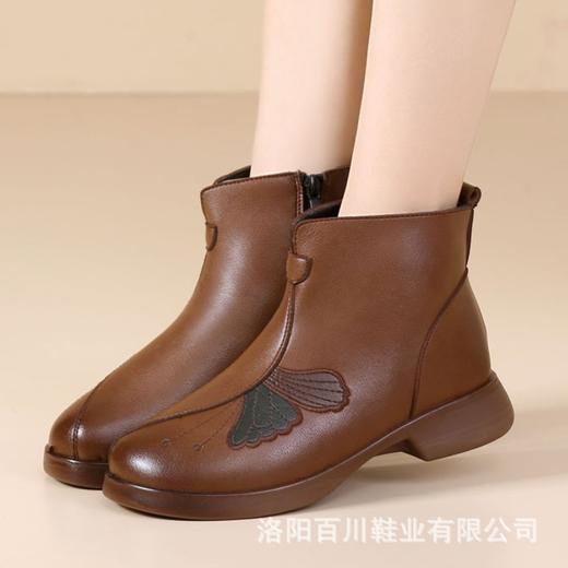 TZW-2024棉鞋冬季加绒加厚保暖马丁靴 商品图2