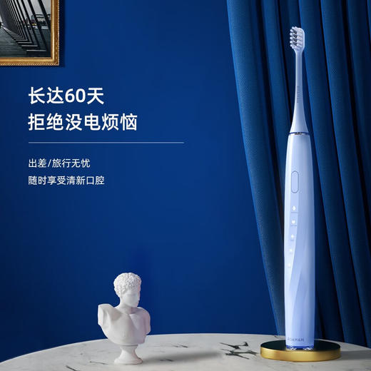 罗曼E20电动牙刷蓝色 商品图4