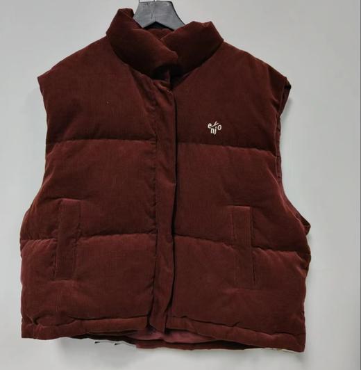 NS立领小字母刺绣羽绒马甲 冬季 240344320512 商品图6