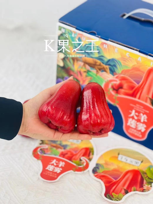 黑金刚莲雾——完熟采摘，脆甜爽口，水份足，家庭常备水果之一 商品图5