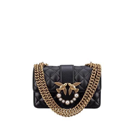 PINKO菱格纹腋下包飞鸟包燕子包1P22Z1Y7SR  【G】 商品图6