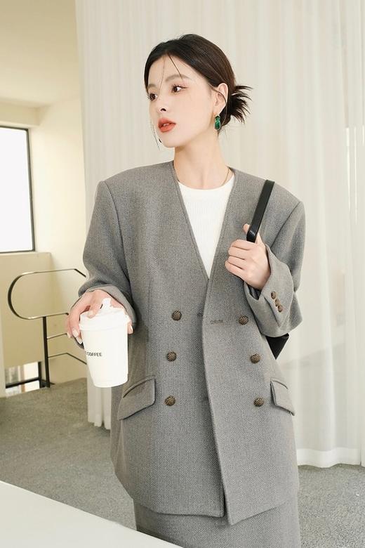 Le Malene 高级感极简西装半裙套装 19149 商品图11