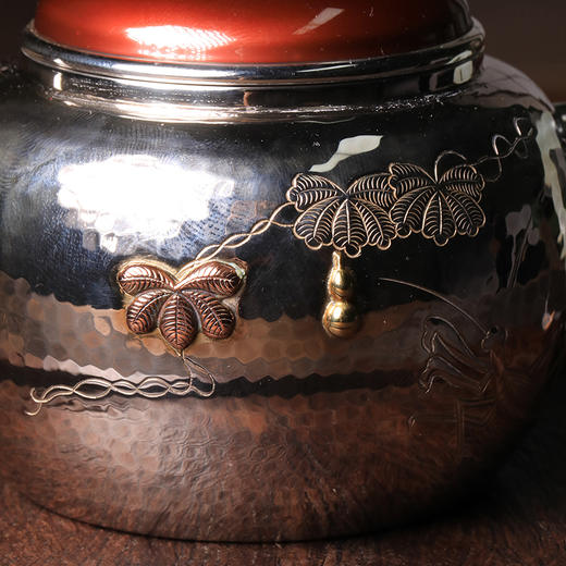 葫芦刻绘银壶 约140g左右 商品图7