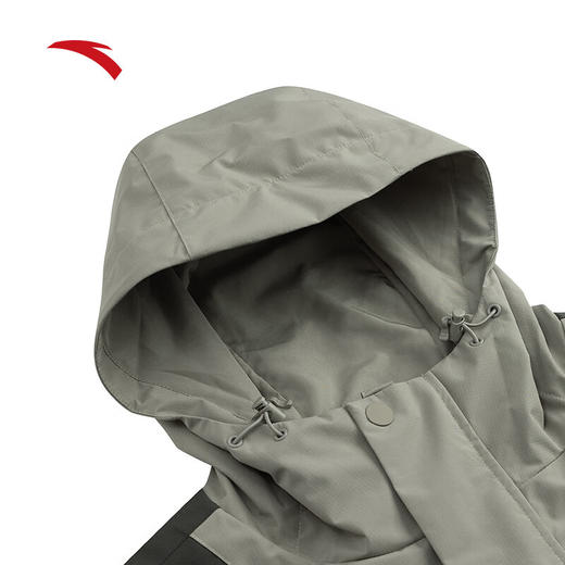 安踏（ANTA）防泼水外套男两件套秋冬季户外运动休闲保暖梭织上衣152447629 商品图1