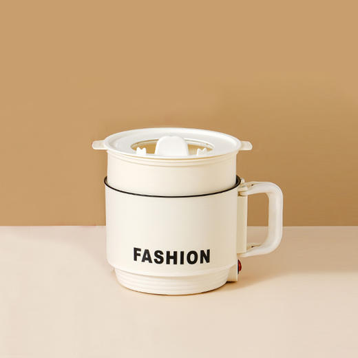 【双耳小煮锅，精美礼盒，安全功率】折叠电煮锅 多功能一体电蒸锅 小电锅火锅 学生宿舍泡面锅礼品锅-QQ 商品图14