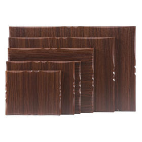 花边胡桃木奖牌