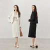 【内购】小个子系列职场通勤/气质青果领西装套装开衩半裙高级感套装-56886 商品缩略图2