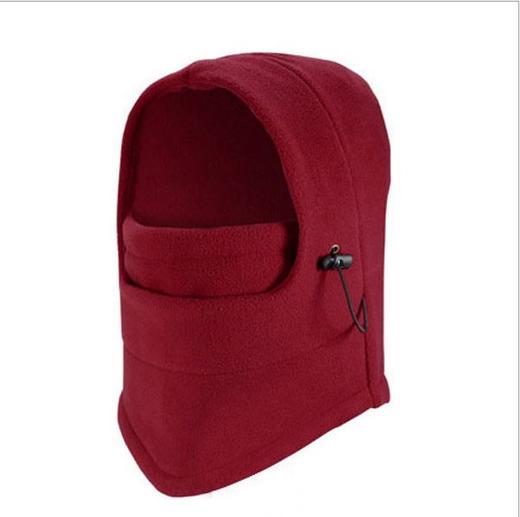 【对抗雾霾，我可以！】户外骑行防风帽 抓绒头套护耳面罩 加厚保暖摇粒绒风雪帽子-QQ 商品图12