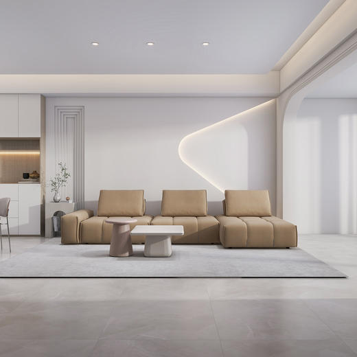 顾家家居整装 现代时尚 布艺沙发 KZ.5050 悠宠岛 商品图3