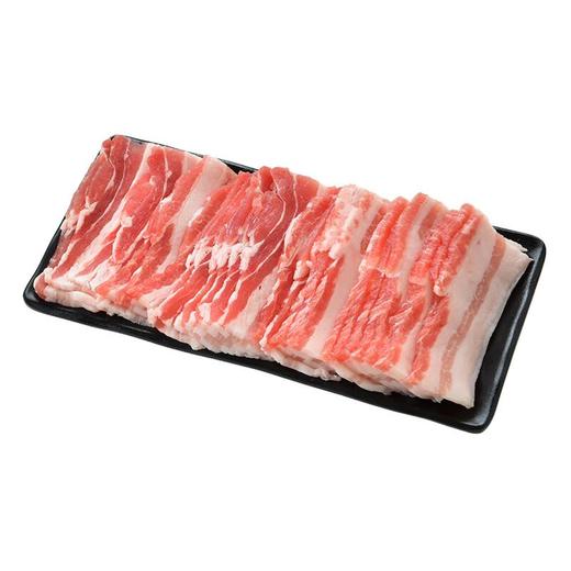 冷鲜 悦跑山带皮五花肉片300g/盒（火锅/烧烤） 商品图2