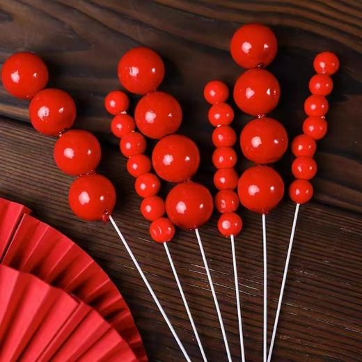 冰糖葫芦装饰插件 中国风跨年新年插件 生日喜庆装饰摆件 商品图0