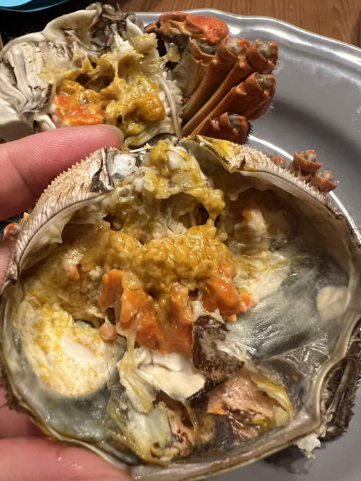 大闸蟹  足斤足两！蟹农养了自己吃的，完全不一样，吃过这个你会觉得以前吃的是假蟹！ 商品图4