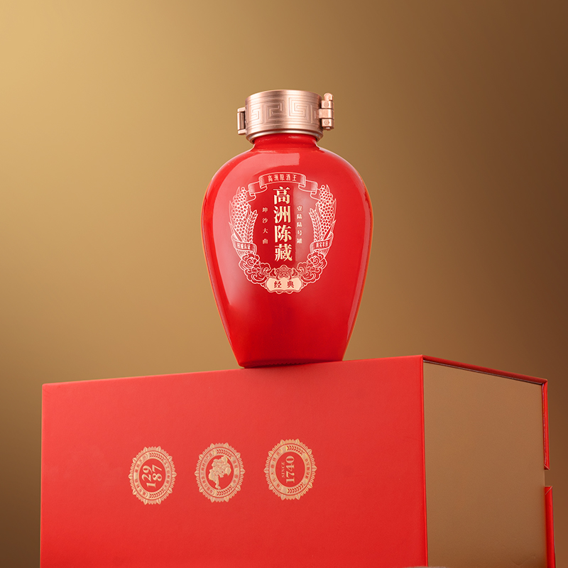 高洲酱香型白酒陈藏经典大曲坤沙12987工艺口粮酒招待宴请送礼