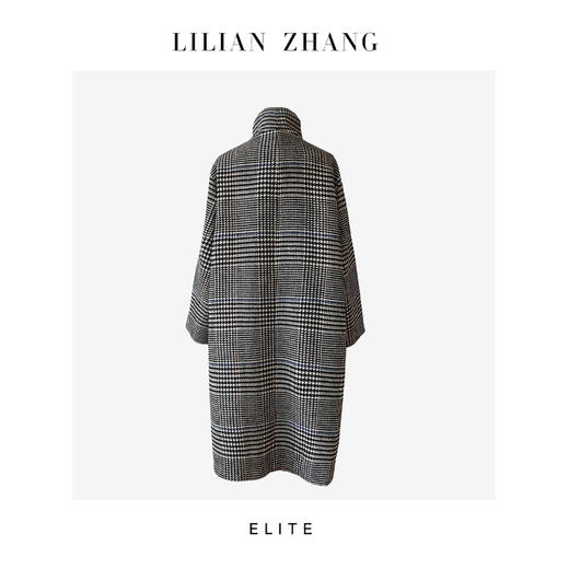 E-定制—时尚潮流—轻奢老钱—Oversized英伦风羊毛中长大衣 2406018 商品图4
